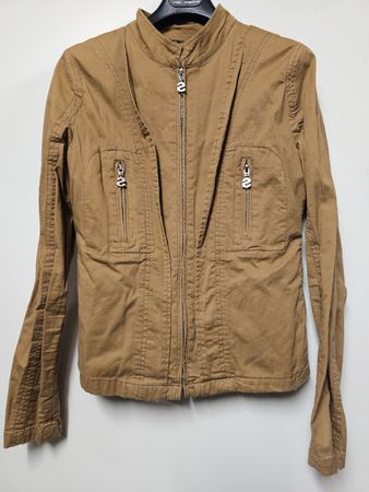 Blouson/Desigual/Brun clair/Stylé/Broderies au dos/Taille:36