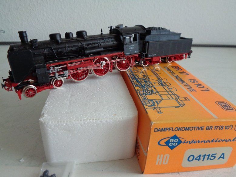 Roco 04115 A Dampflokomotive BR 17 (S10-l) HO DC analog (Gebraucht) in ...