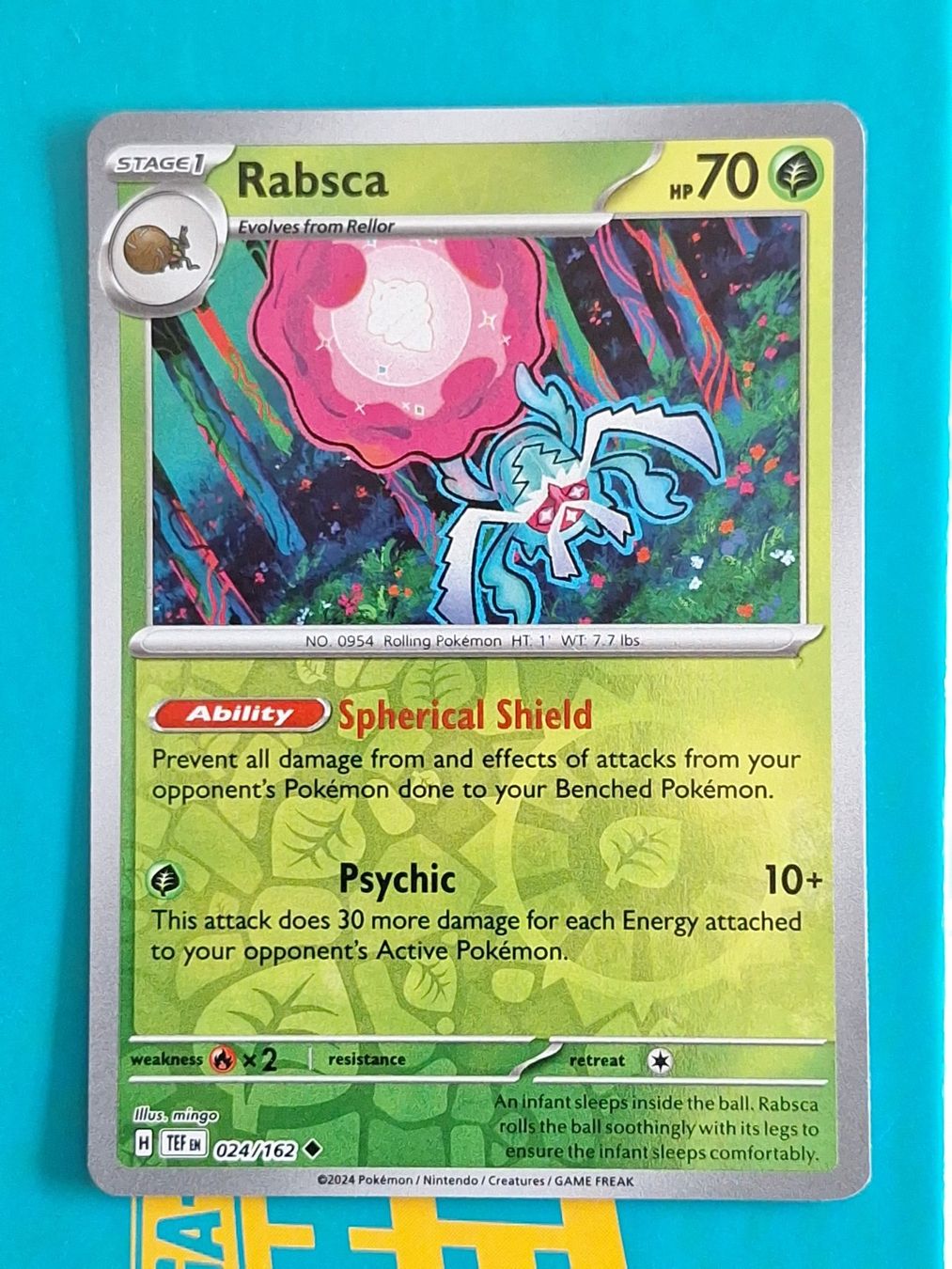 Pokémon Carte collezionabili: Rabsca - Pokemon Temporal Forces Reverse Holo - #2.6 – Usato da Altstätten SG venduto da GGsGameshop