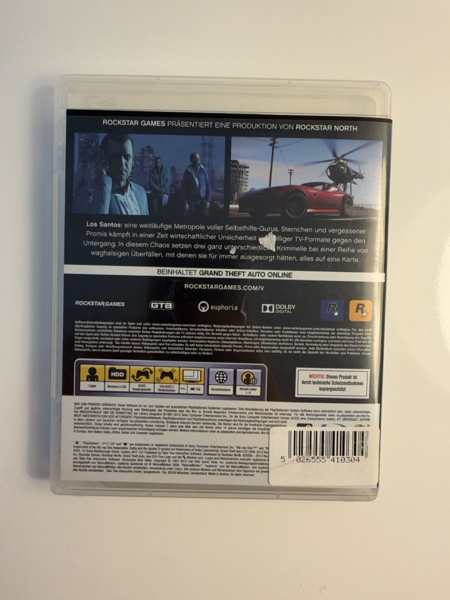 Sony Spiele: GTA 5 - Ps3 ( CIB ) – Gebraucht aus Kerzers von JucktMichNicht 2