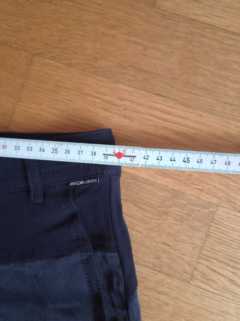 Marc Cain Pantaloni: Marc Cain  Hose Sports dunkelblau – Nuovo (secondo la descrizione) da Unterentfelden venduto da hofa01 1