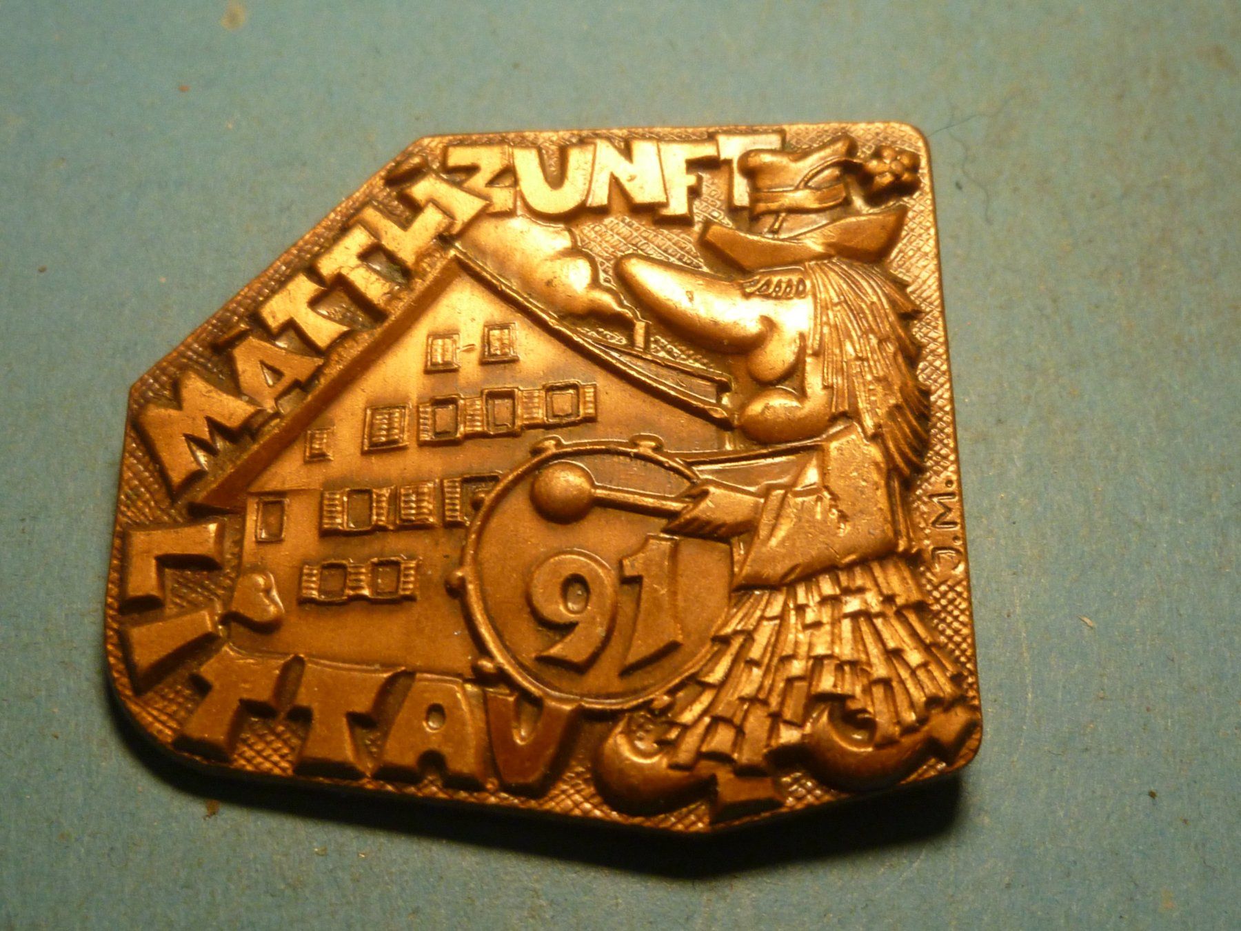 Placchette & Badge: LITTAU 1991 BRONZE – Usato da Ried (Muotathal) venduto da Mandarin02