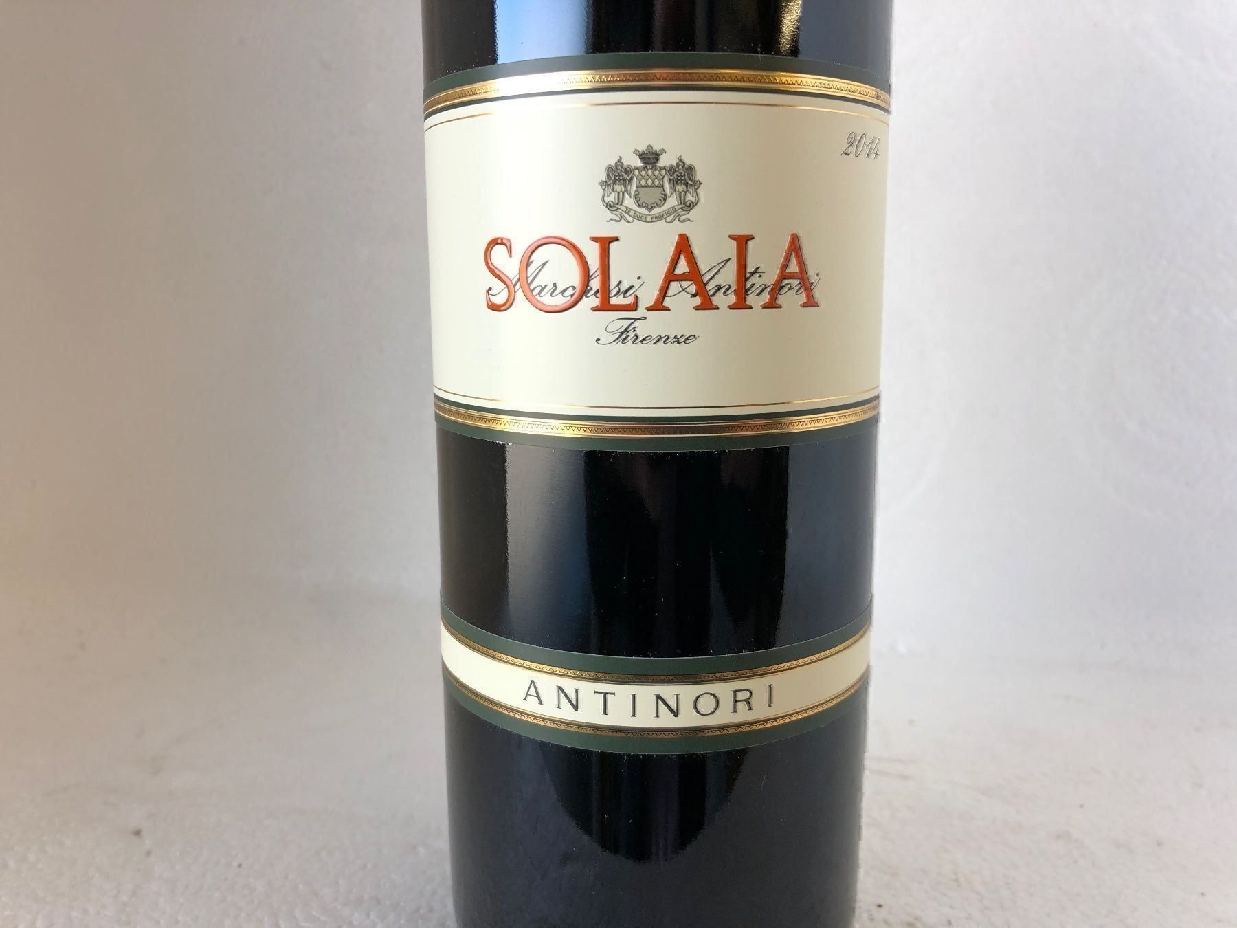 Antinori Vino: 1 Flasche Solaia Toscana MO 2014... TOP... – Nuovo e nell'imballaggio originale da Wöschnau venduto da Vinsale