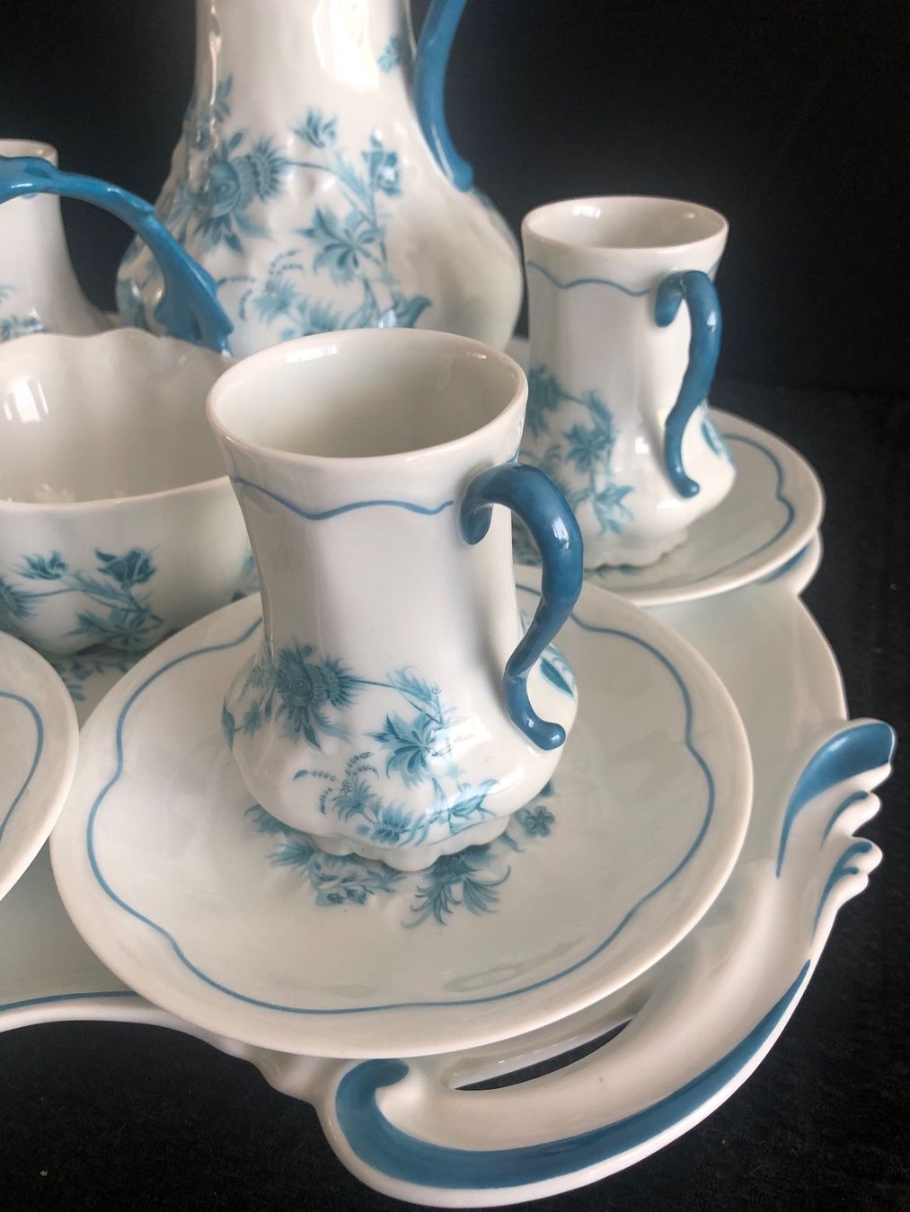 Teiere: Limoges RAR Kaffeekanne set mit Tablette 13STK – Usato da Oberglatt ZH venduto da ssch81 5