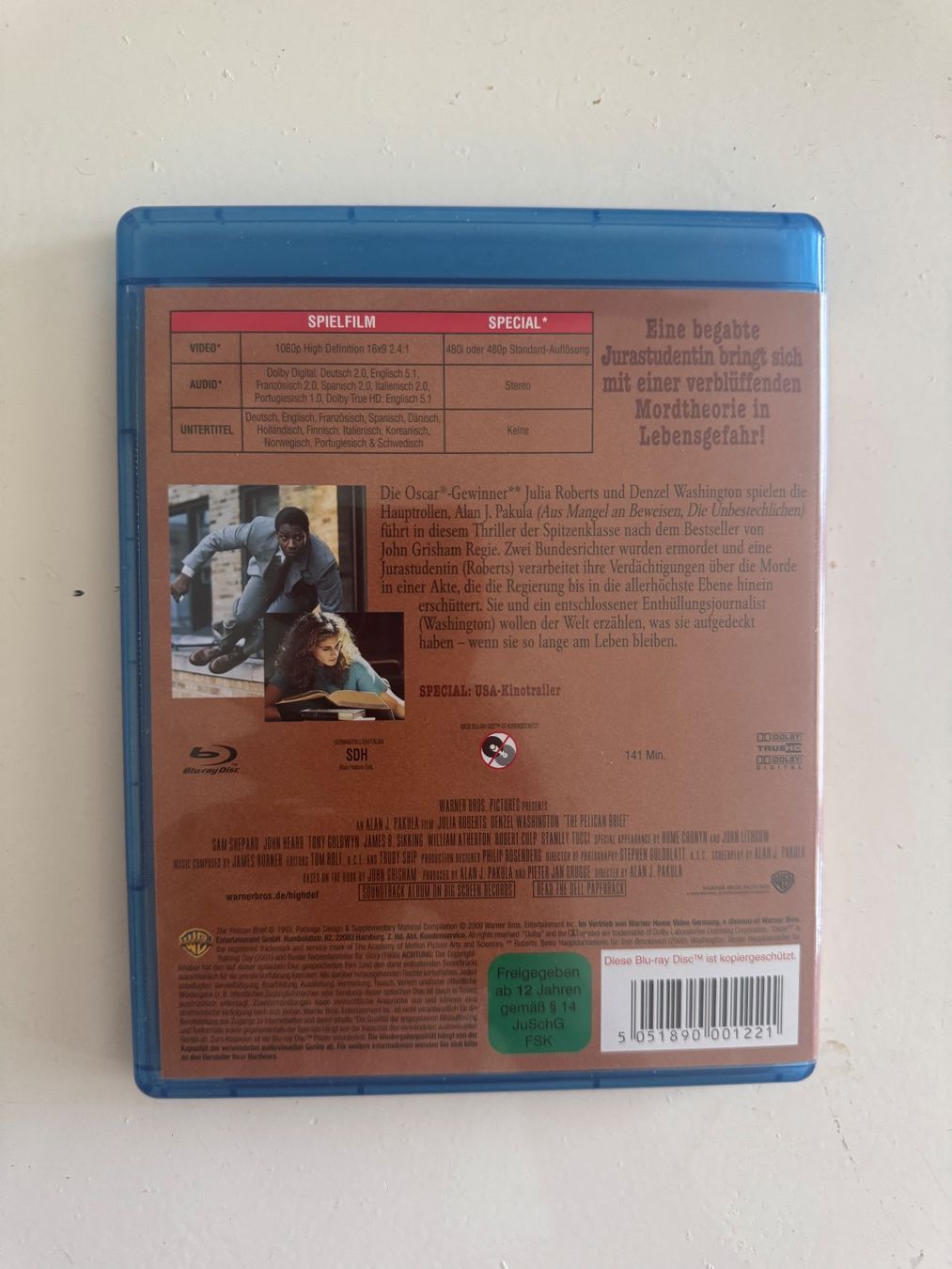Alle DVDs: DIE AKTE (1993). (BLU-RAY) – Gebraucht aus Basel von san_2qlq 1