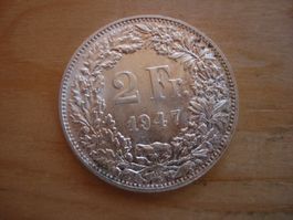 (C1) 2 Franken 1947 STGL