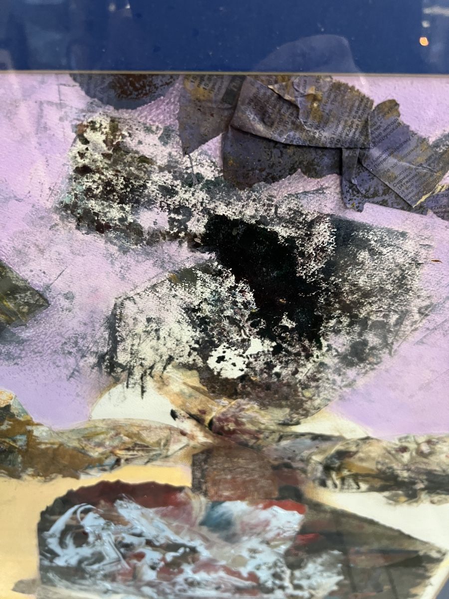 Tableaux: Tableau abstrait encadré, signé et daté 02 – D'occasion à Genève par Qanil77 3