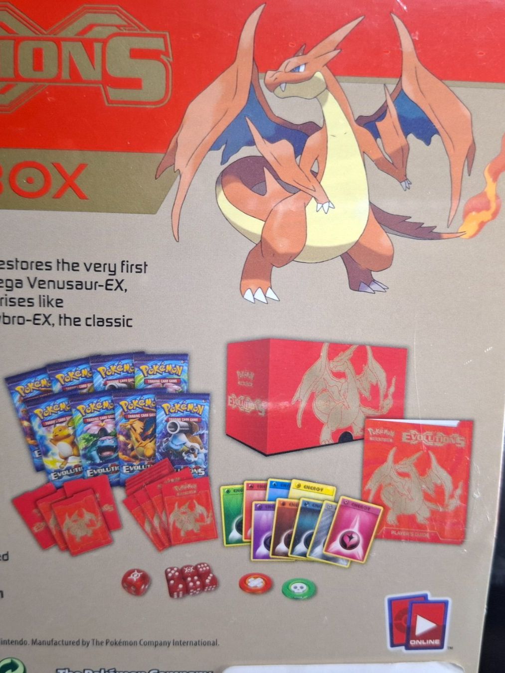 Pokémon Carte collezionabili: POKEMON XY EVOLUTIONS MEGA CHARIZARD ELITE TRAINER BOX engl – Nuovo e nell'imballaggio originale da Schlieren venduto da Alena020_0 2