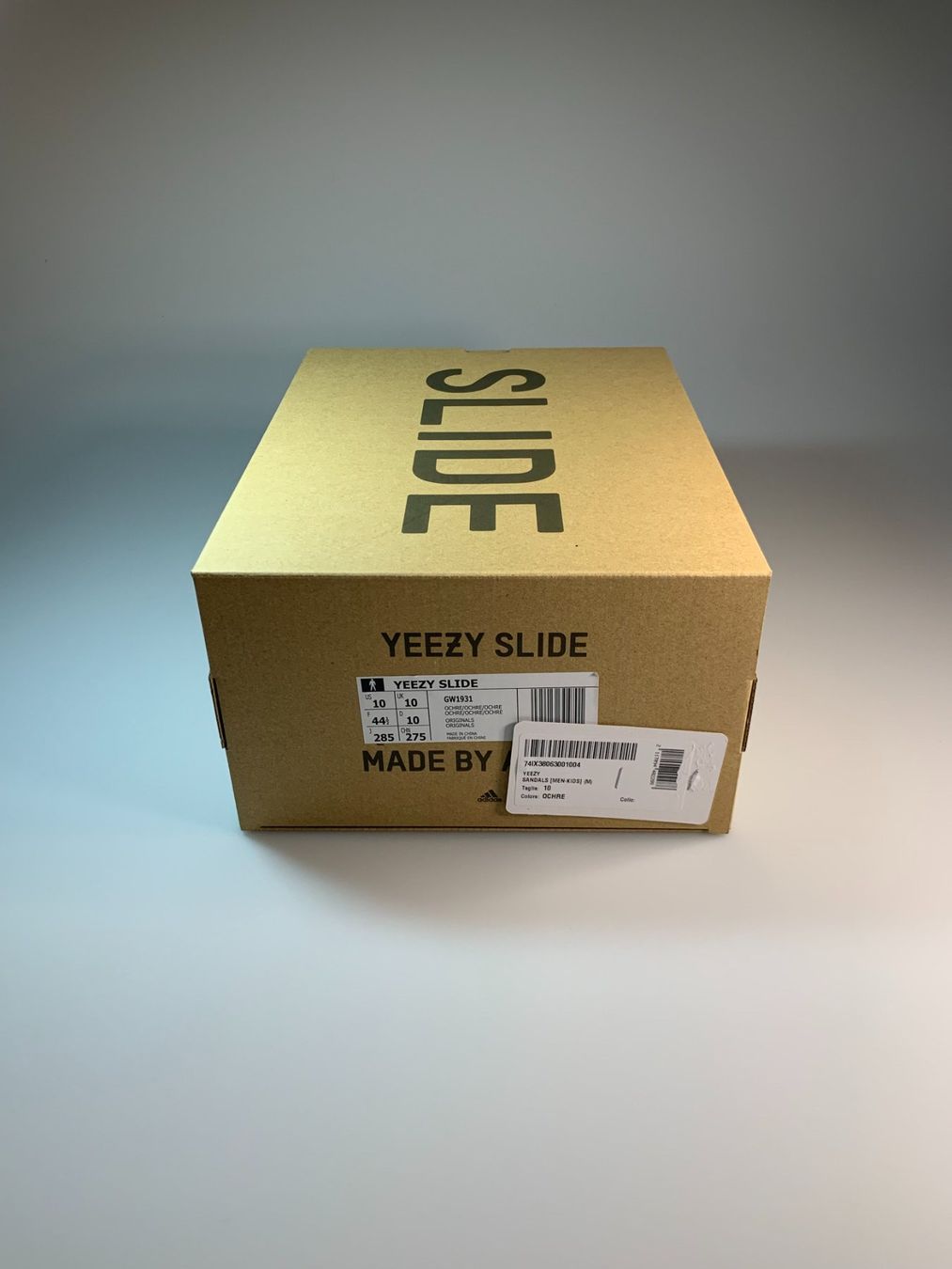 Scarpe da uomo: Yeezy Slide Ochre – Nuovo e nell'imballaggio originale da Thörishaus venduto da SnkrsVie 2
