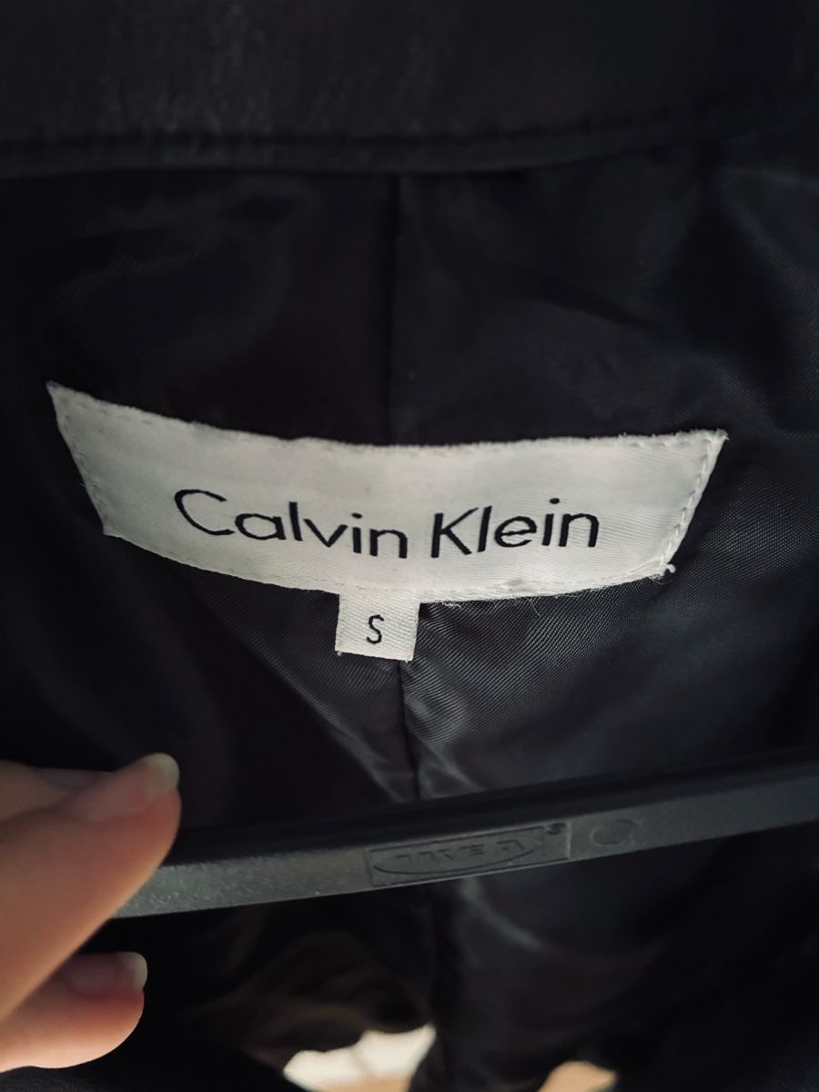 Calvin Klein Jacken: Veste en cuir Calvin Klein – Neu (gemäss Beschreibung) aus Bulle von ste_t2ng 4