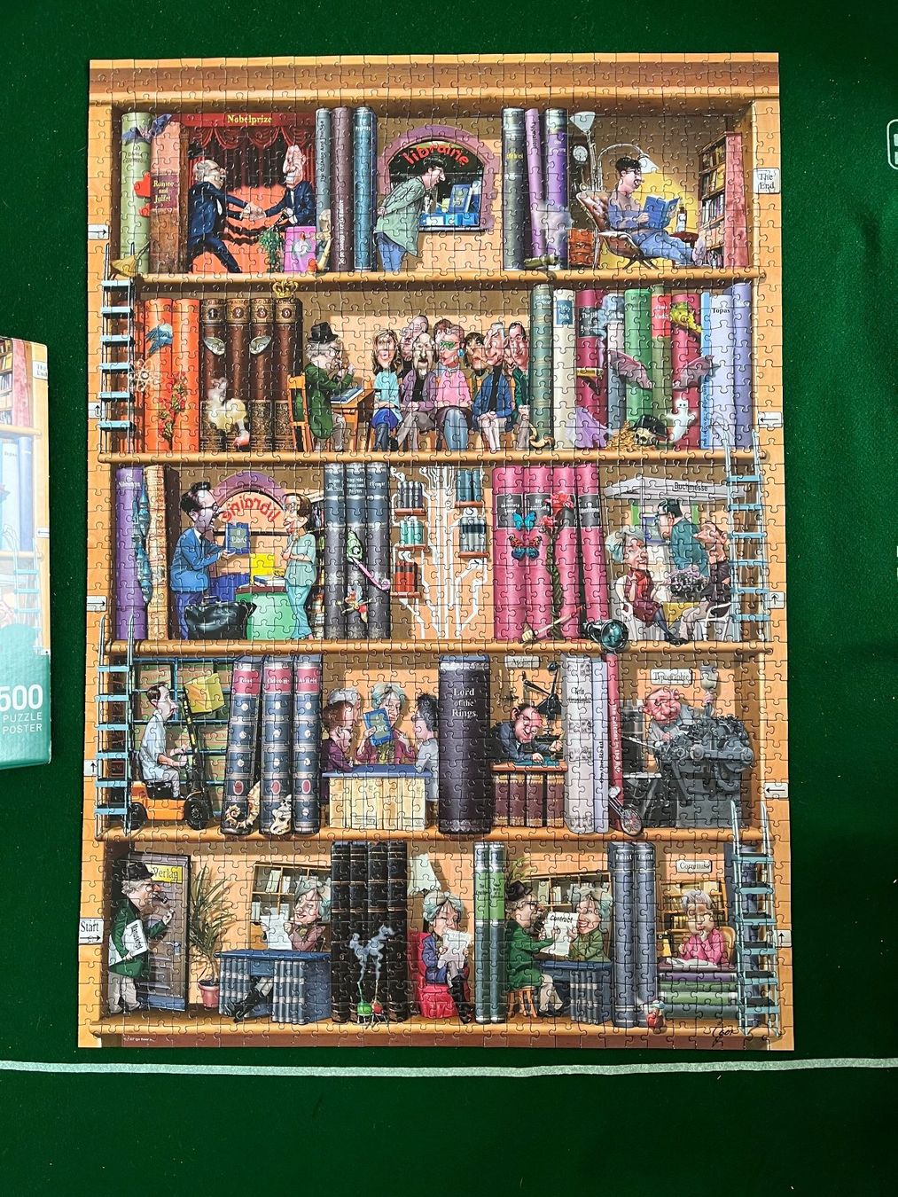 Heye Puzzle: Heye Puzzle 1500 Teile – Usato da Oberuzwil venduto da Coolan 1