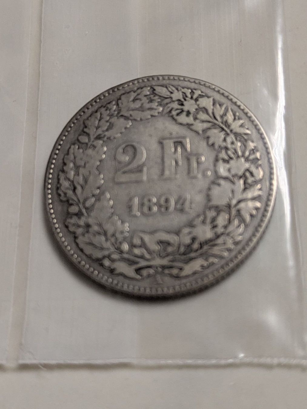 Tutti le monete: 2 Franken 1894 – Usato da Uznach venduto da binmaley_1