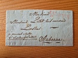CH-Vorphila Brief Lausanne-Aubonne aus 1814 gem.Bilder