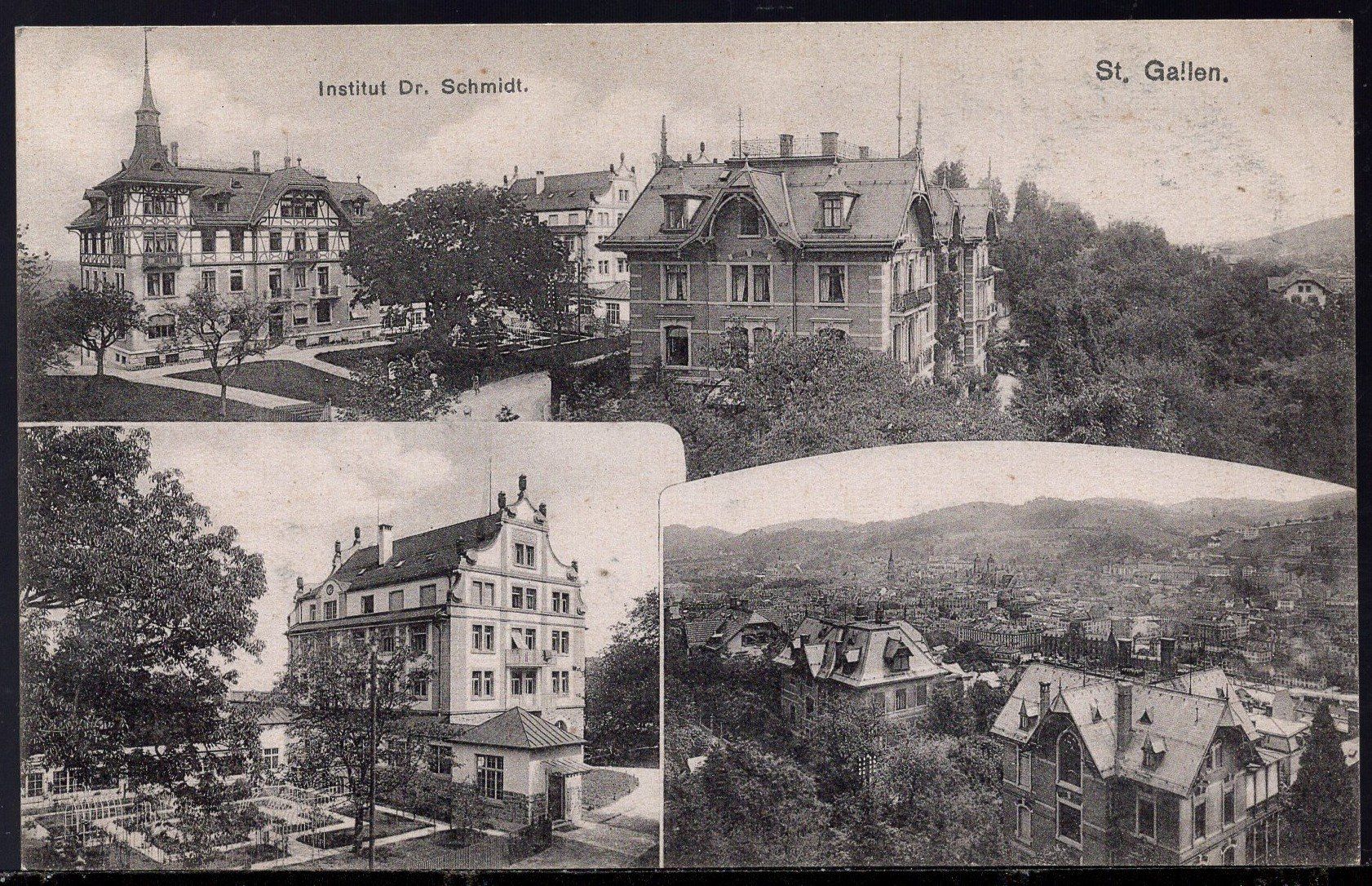 Cartes postales: St Gallen  3 Bilder   1909 – D'occasion à Aarau par kufi44