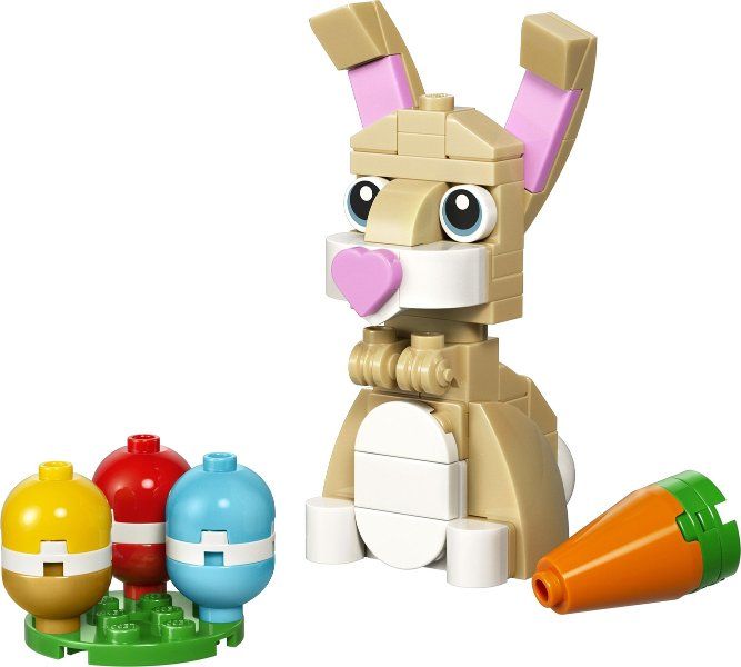Lego Kit di costruzioni: LEGO Creator 30716 Cute Easter Bunny paper bag – Nuovo e nell'imballaggio originale da Basadingen venduto da NekoBricks 1
