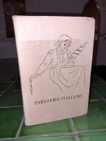 Italienisch lernen mit "Parliamo Italiano", vintage! Buch 