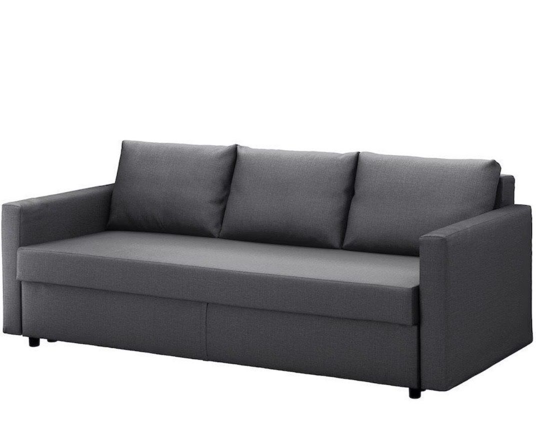 Ikea Sofas: 3er Bettsofa, Dunkelgrau, IKEA – Gebraucht aus Langenthal von lau_vv9q 1