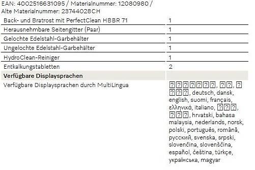 Miele Elettrodomestici da cucina: Miele Dampfbackofen DGC 7440 HC Pro Obsidianschwarz – Nuovo (secondo la descrizione) da Egg b. Zürich venduto da Appi11 4