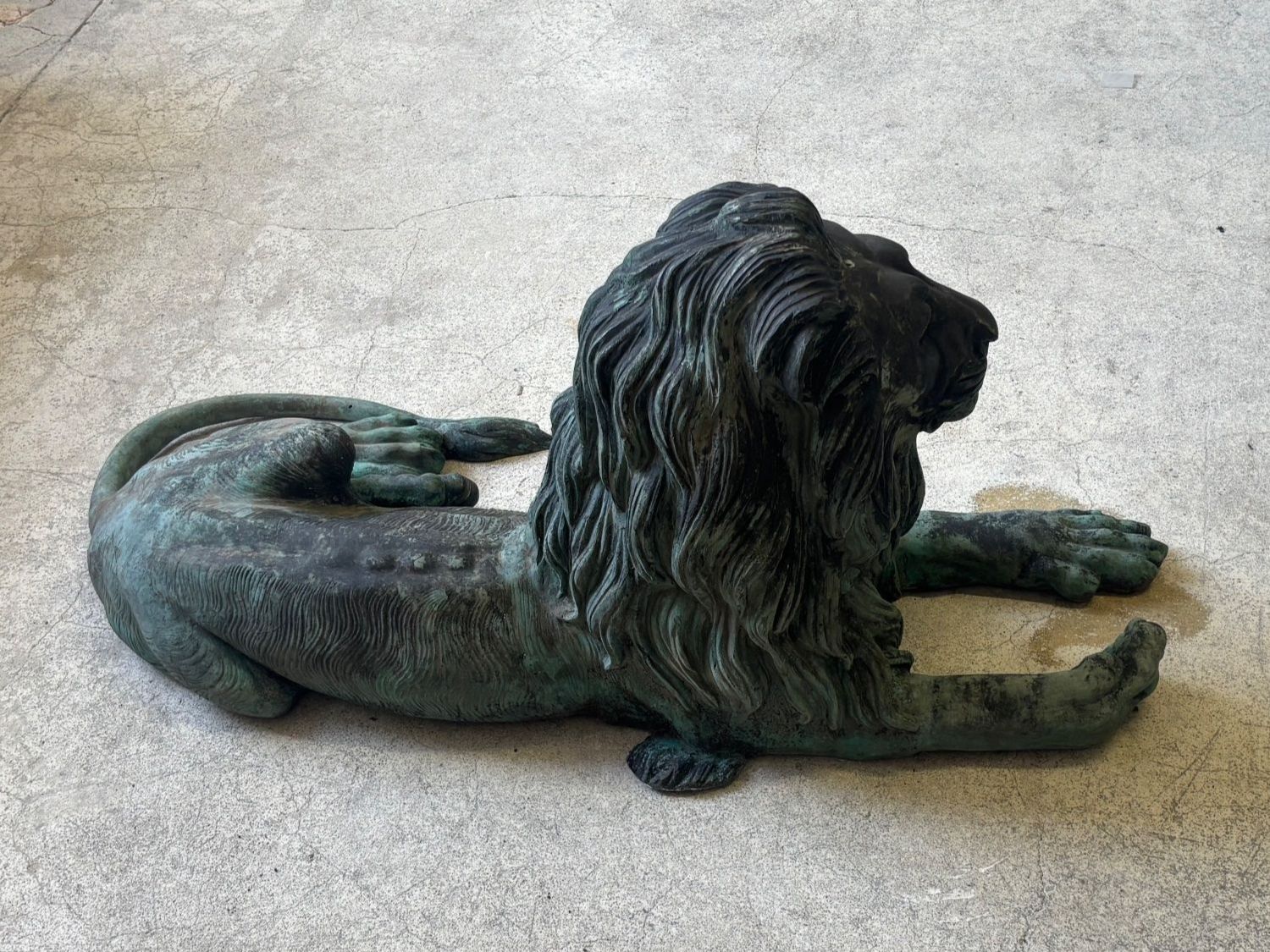 Sculture & Statue: Löwen Skulptur Bronze – Usato da Wettingen venduto da Wendemarket 3