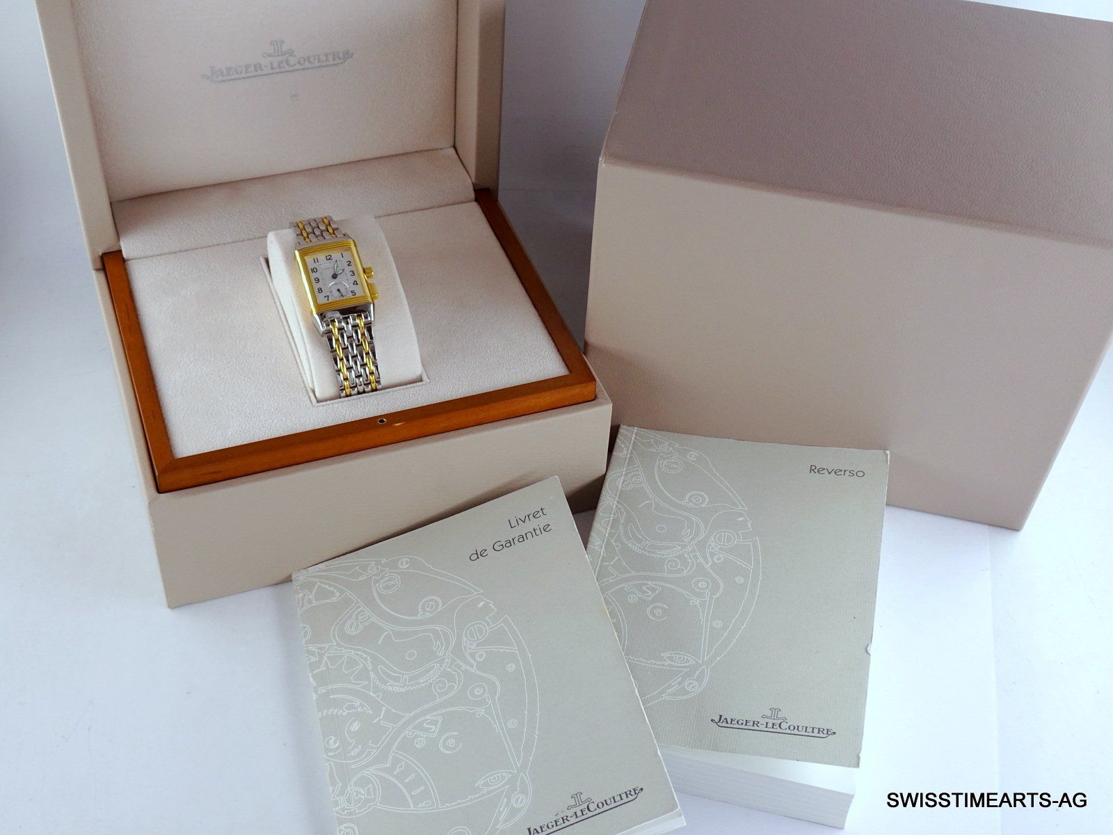 Jaeger-Lecoultre Orologi: JAEGER LECOULTRE 18K/SS DUOFACE MEMORY 255.5.82 CHRONO – Usato da Zürich venduto da SWISSTIMEARTS-AG 8