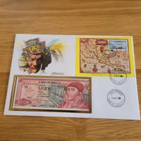 Banknoten Brief - Lettre avec billet de banque Mexico 85
