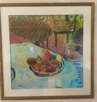 Grande reproduction de nature morte de Bonnard