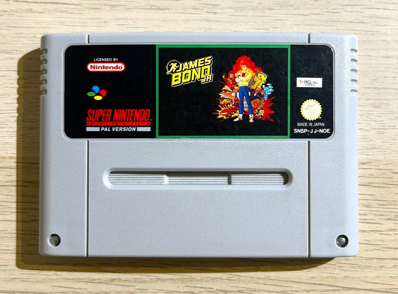 Nintendo Spiele: James Bond Jr. SNES – Gebraucht aus St. Gallen von Alpine.Arcade