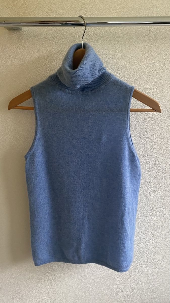 Pullover & Sweatshirts: Perfect Cashmere Rollkragen Pullunder Gr. S hellblau – Neu (gemäss Beschreibung) aus Wilen (Sarnen) von SanVibes22 1