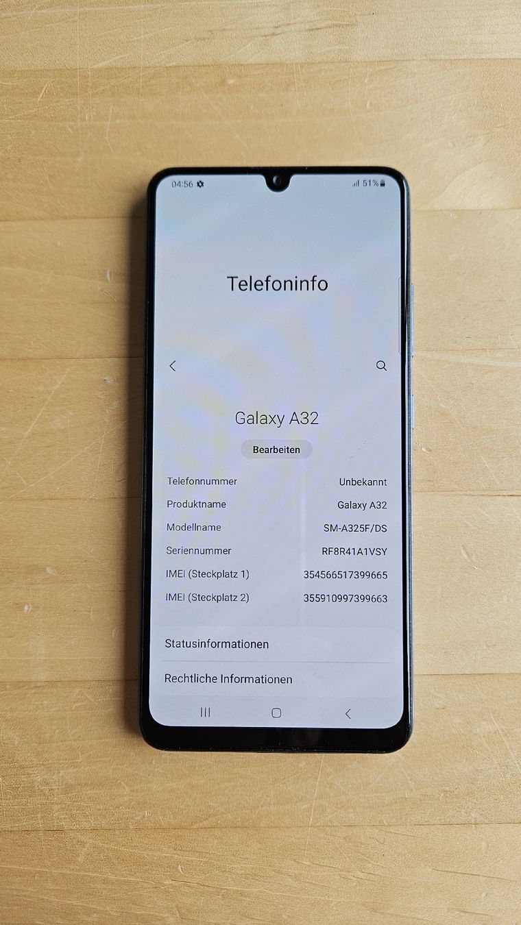 Samsung Portables: Samsung Galaxy A32 128 GB inkl. Schutzhülle – D'occasion à Schaan par car_wrv2 1