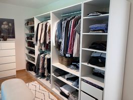 Ikea Pax Schrank weiß 350 cm neues System