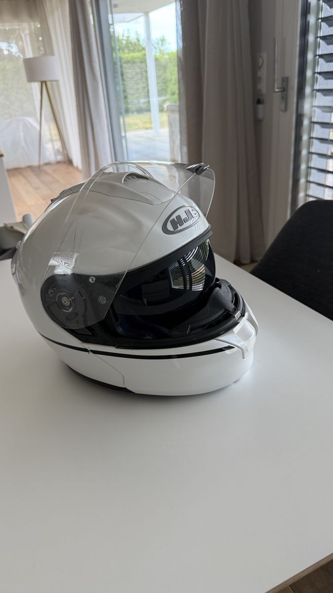HJC Caschi & visiere: Klapphelm HJC weiss Grösse S – Usato da Bellmund venduto da Totosegeln