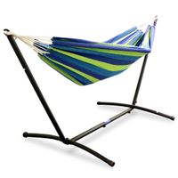 Hängematte mit Gestell 180x140cm 120kg