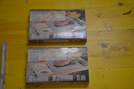 2 SET FUR ESSEN - VIANDE - NEU