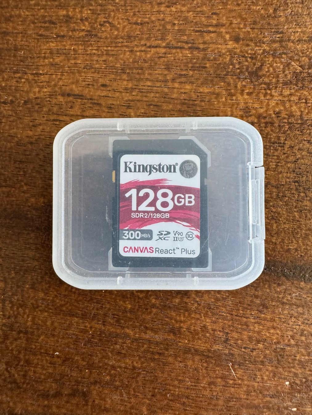 Kingston Schede di memoria: Kingston Canvas React Plus 128GB SDXC V90 UHS-II – Usato da Zollikerberg venduto da leonthewisdomseeker
