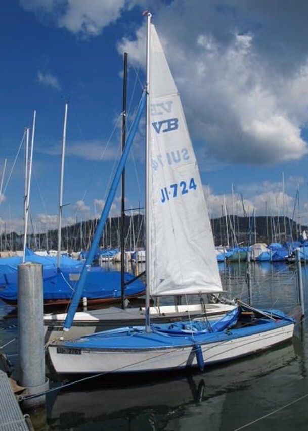 Barche: Wanderjolle VB 480 segelklar – Usato da Humlikon venduto da schoko_ede