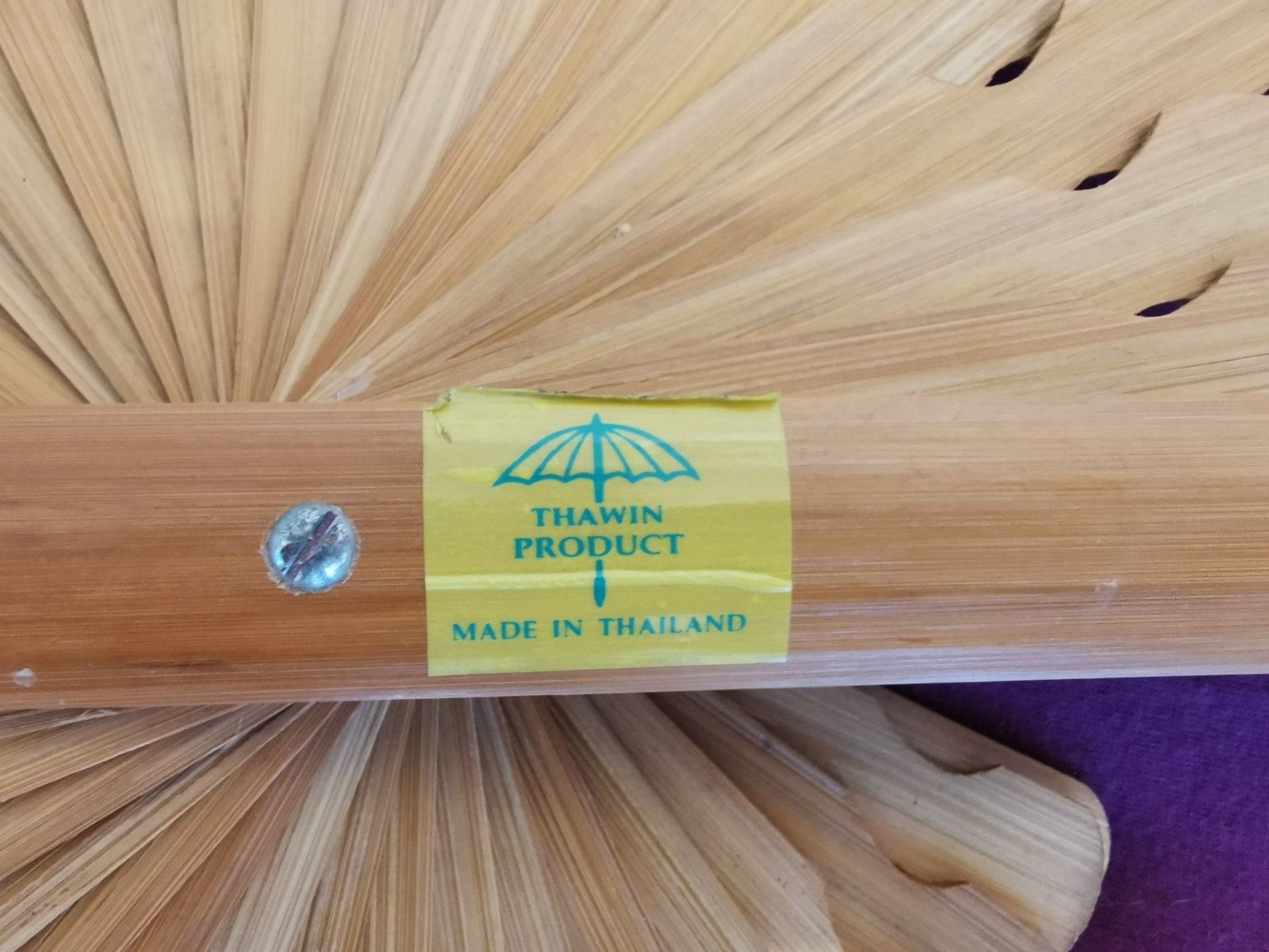 Tutte le decorazioni: Fächer aus Thailand mit Elefanten – Usato da Gockhausen venduto da Porcini56 1