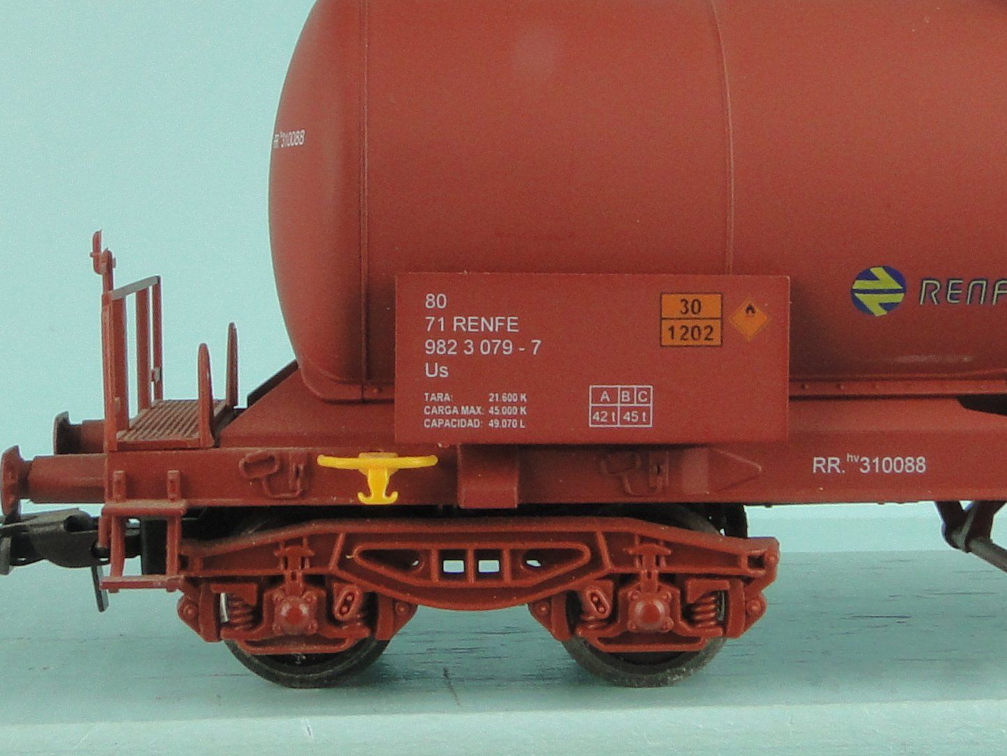 Modellini di ferrovie: Electrotren 5852K RENFE Vagon Cisterna – Usato da Bülach venduto da cann11 7
