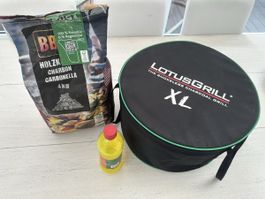 Lotusgrill XL hellgrün