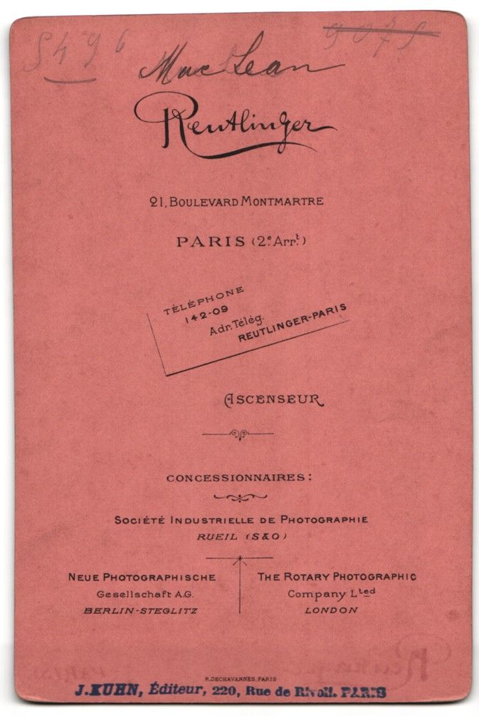 Fotografie & Manifesti: Fotografie Reutlinger, Paris, Boulevard  – Usato da Berlin venduto da bartko-reher 1