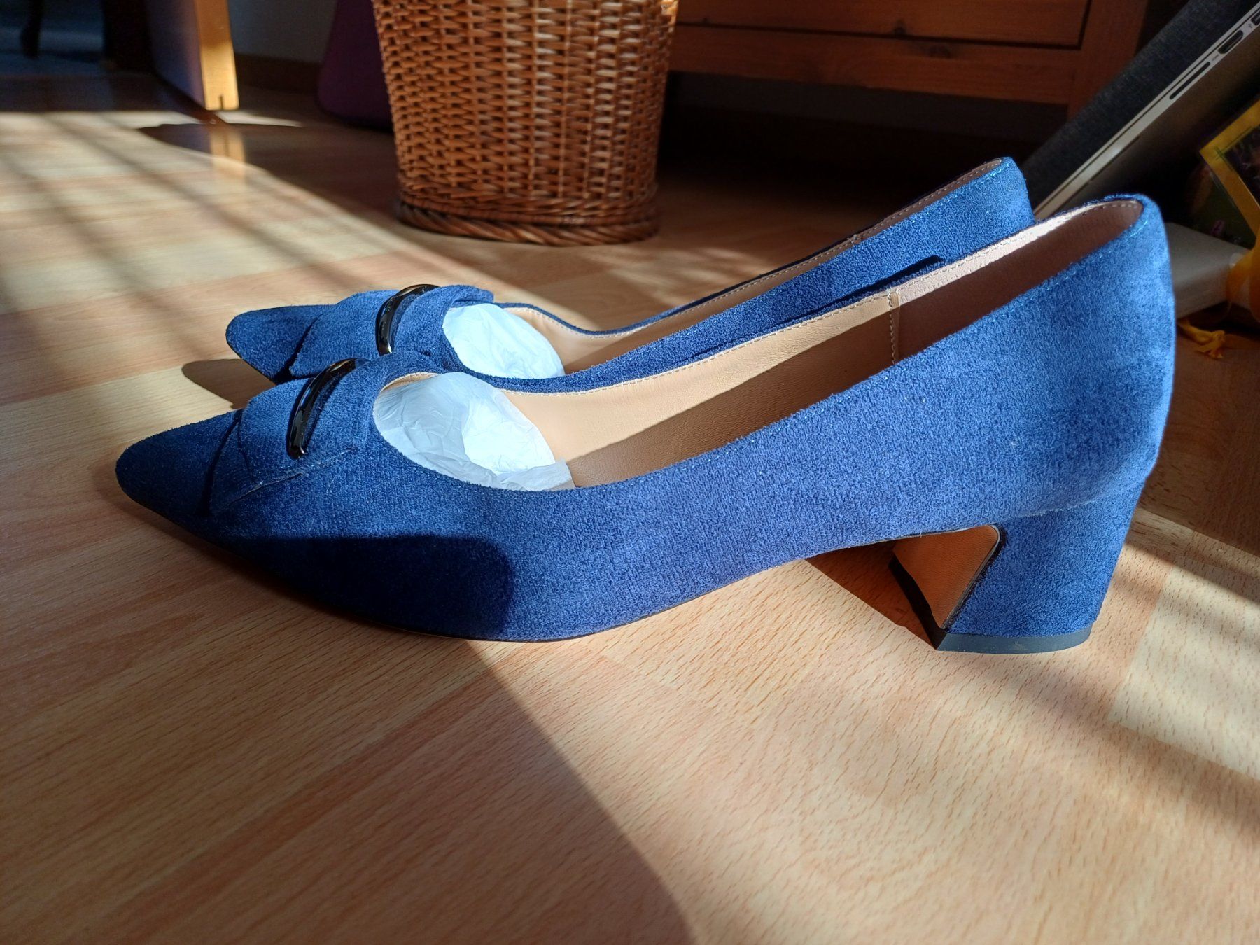 Damenschuhe: Block-Schuhe Damen elegant – Neu und originalverpackt aus Rottenschwil von Saphirin 2
