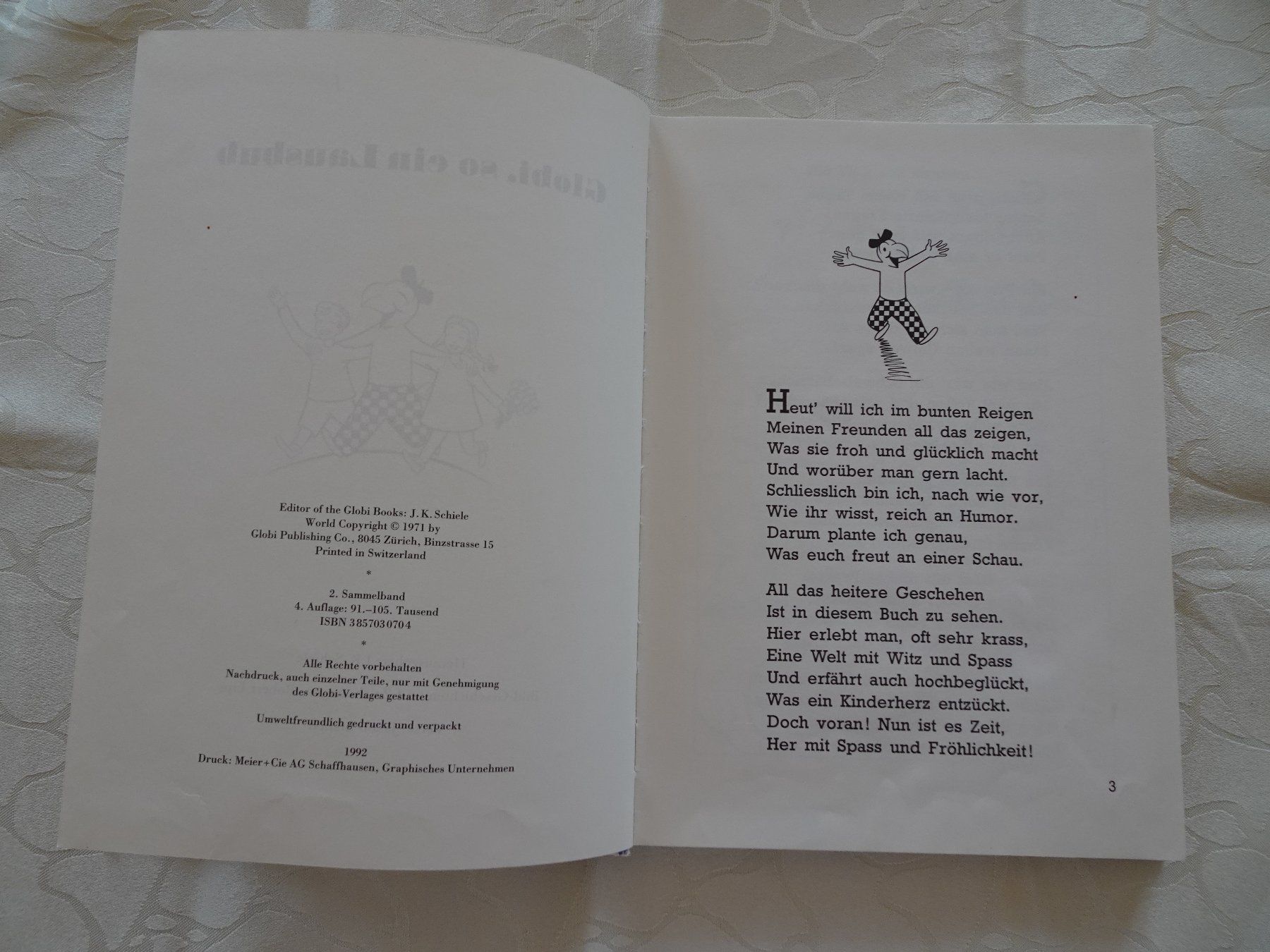 Fumetti: Globi, so ein Lausbub - 4. Auflage 1992 - G169 – Usato da Küssnacht am Rigi venduto da Bookslove 1