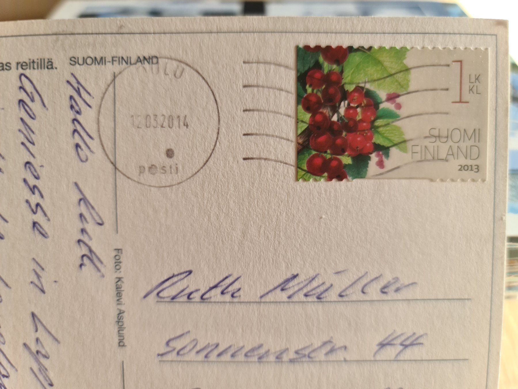 Cartoline postali: Ansichtskarte Finnland – Usato da Dintikon venduto da Vexi 1