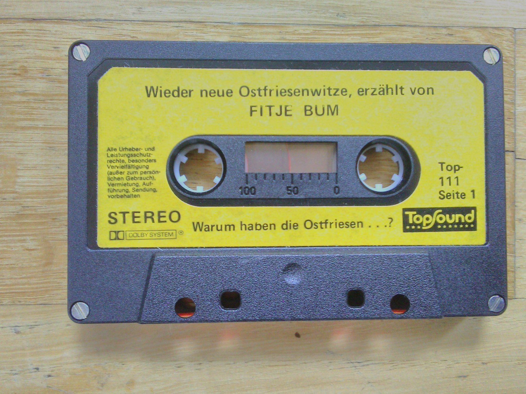 Musicassette: Warum Haben die Ostfriesen...? – Usato da St.Galllen venduto da elkaphone 2
