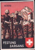 Armée Suisse, Festung Sargans, Soldats, Armoirie (Stab281)