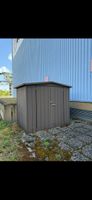 Geräteschuppen/ Gartenhaus aus Metall