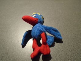 Schlüsselanhänger Vogel, ÖKK, blau