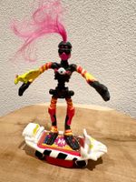 Vintage Slammers Bendy Figur Zombod Mattel 1990 skateboard