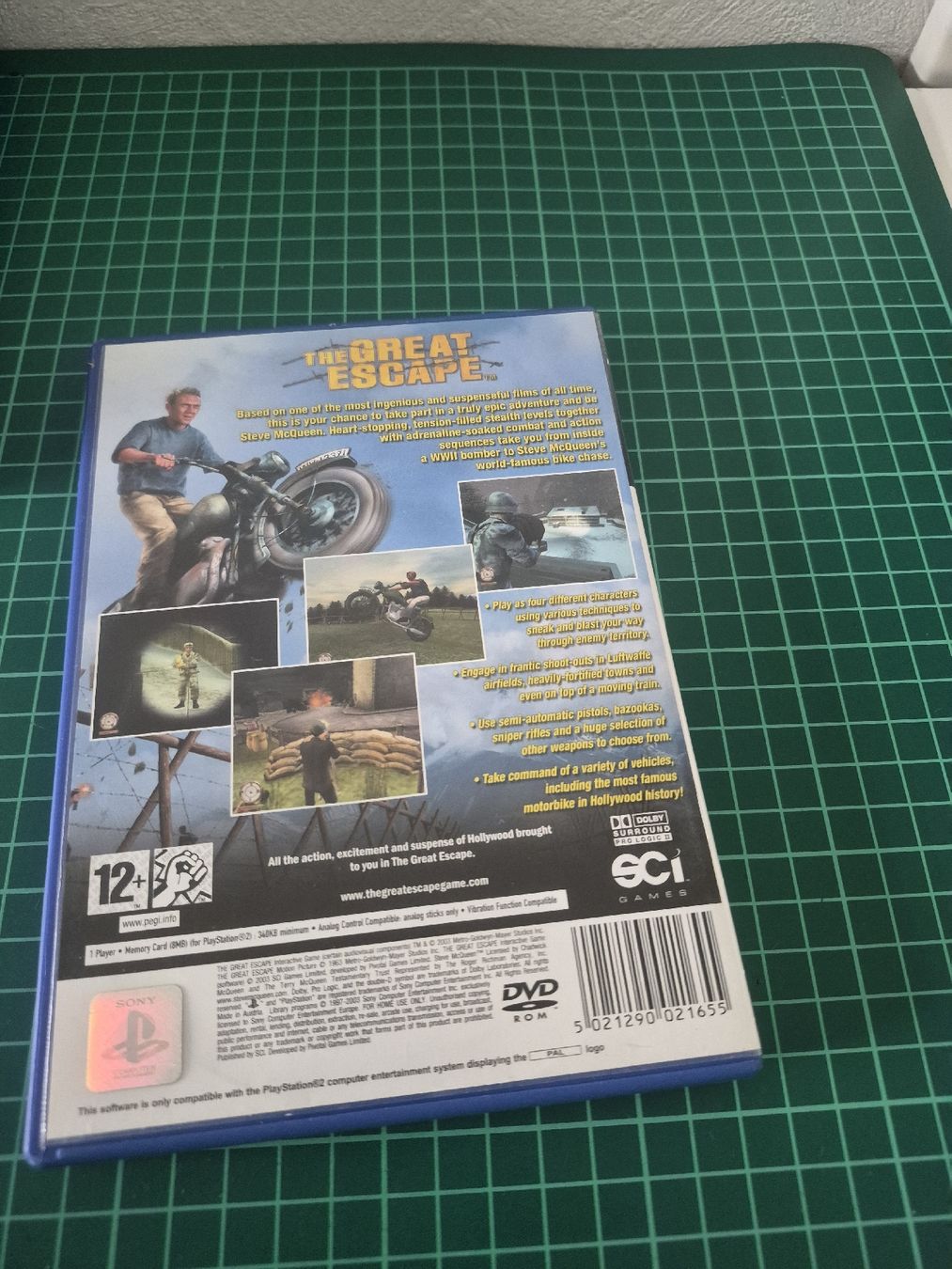 Sony Giochi: The Great Escape PS2 Game - Classic WWII Action -  – Usato da Meyrin venduto da Retro-GZ 2