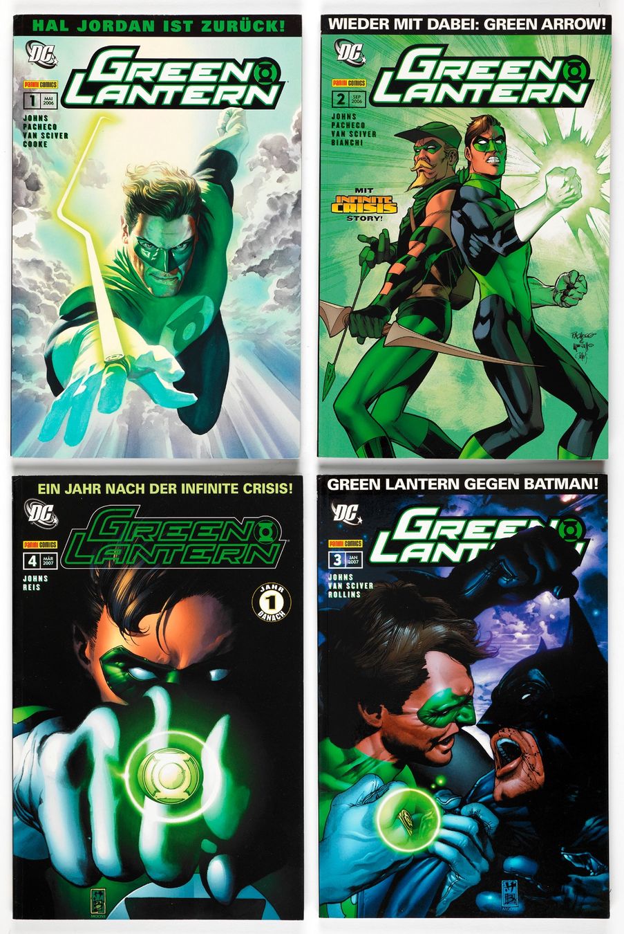 Comics: GREEN LANTERN #1-35 LOT von GEOFF JOHNS – Gebraucht aus St. Gallen von kobayashi-maru 1