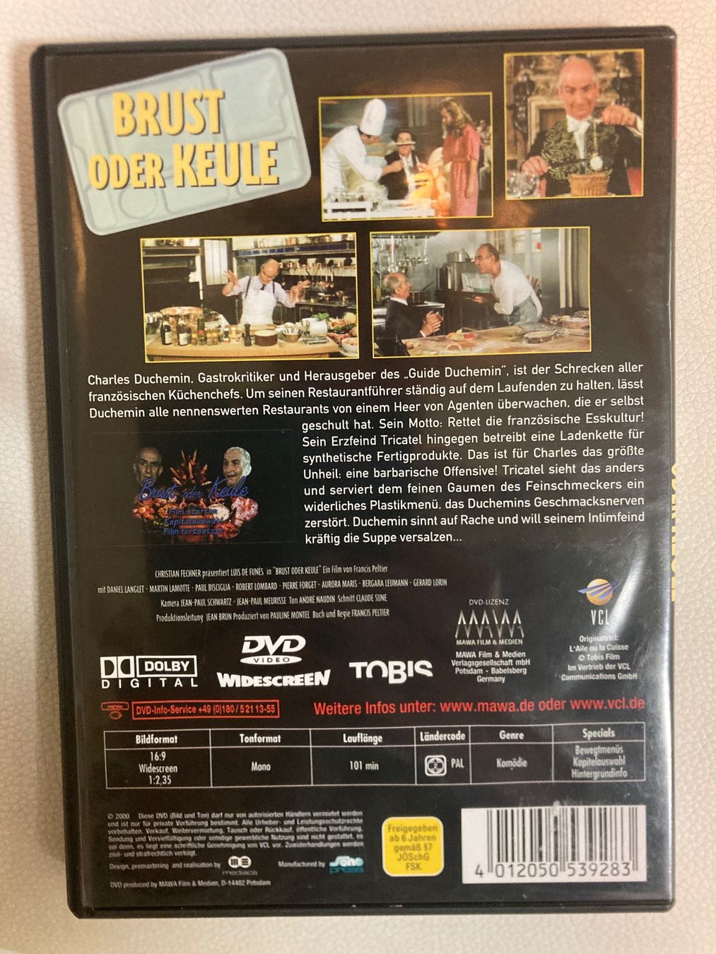 Tous les DVDs: Louis de Funes , Brust oder keule dvd – D'occasion à Zürich par Frangipan23 1